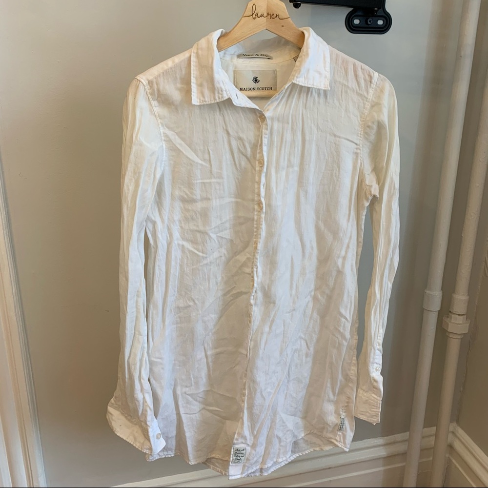 Maison Scotch White Blouse